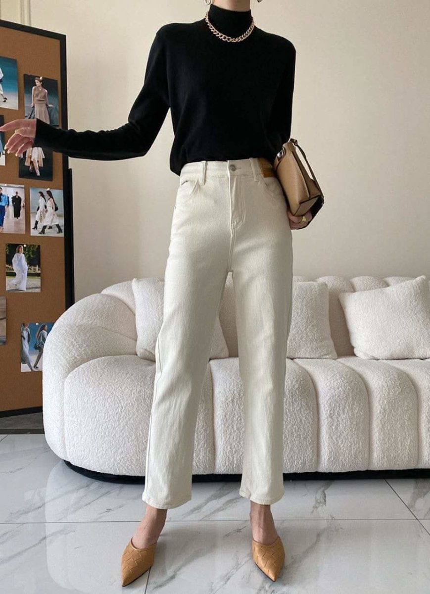 【動画あり】美脚ストレートホワイトデニムパンツ - select store mirror me【動画あり】美脚ストレートホワイトデニムパンツ190813375mirror meselect store mirror me190813375S