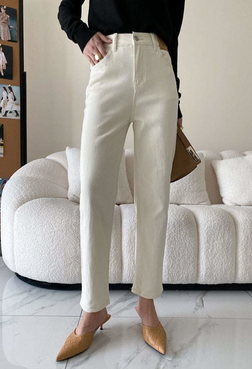 【動画あり】美脚ストレートホワイトデニムパンツ - select store mirror me【動画あり】美脚ストレートホワイトデニムパンツ190813375mirror meselect store mirror me190813375S