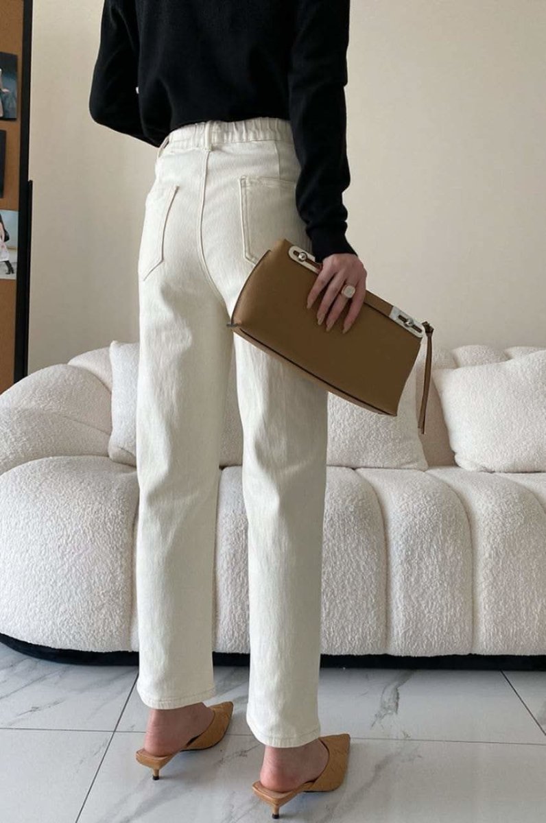 【動画あり】美脚ストレートホワイトデニムパンツ - select store mirror me【動画あり】美脚ストレートホワイトデニムパンツ190813375mirror meselect store mirror me190813375S