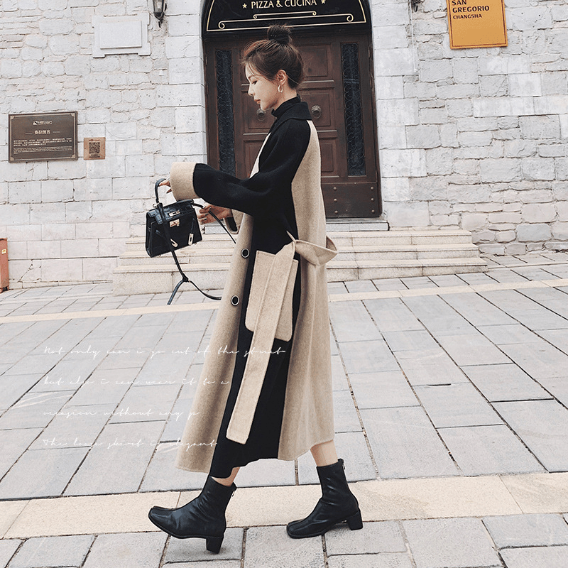 【動画あり】ツートンカラーウールコート - select store mirror me【動画あり】ツートンカラーウールコート194471153mirror meselect store mirror me194471153S