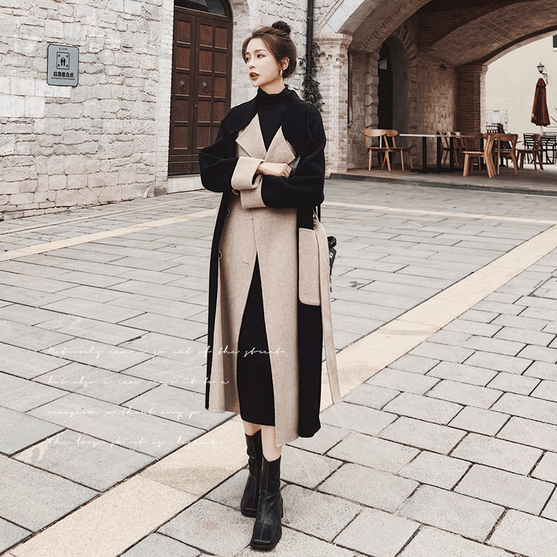 【動画あり】ツートンカラーウールコート - select store mirror me【動画あり】ツートンカラーウールコート194471153mirror meselect store mirror me194471153S