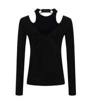 <インスタグラマー様ご愛用>変形デザインネックオープントップス - select store mirror me<インスタグラマー様ご愛用>変形デザインネックオープントップス194864611mirror meselect store mirror me194864611S