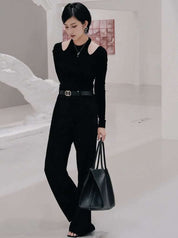 <インスタグラマー様ご愛用>変形デザインネックオープントップス - select store mirror me<インスタグラマー様ご愛用>変形デザインネックオープントップス194864611mirror meselect store mirror me194864611S