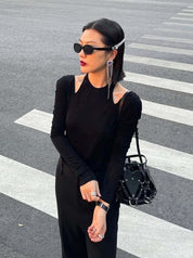 <インスタグラマー様ご愛用>変形デザインネックオープントップス - select store mirror me<インスタグラマー様ご愛用>変形デザインネックオープントップス194864611mirror meselect store mirror me194864611S