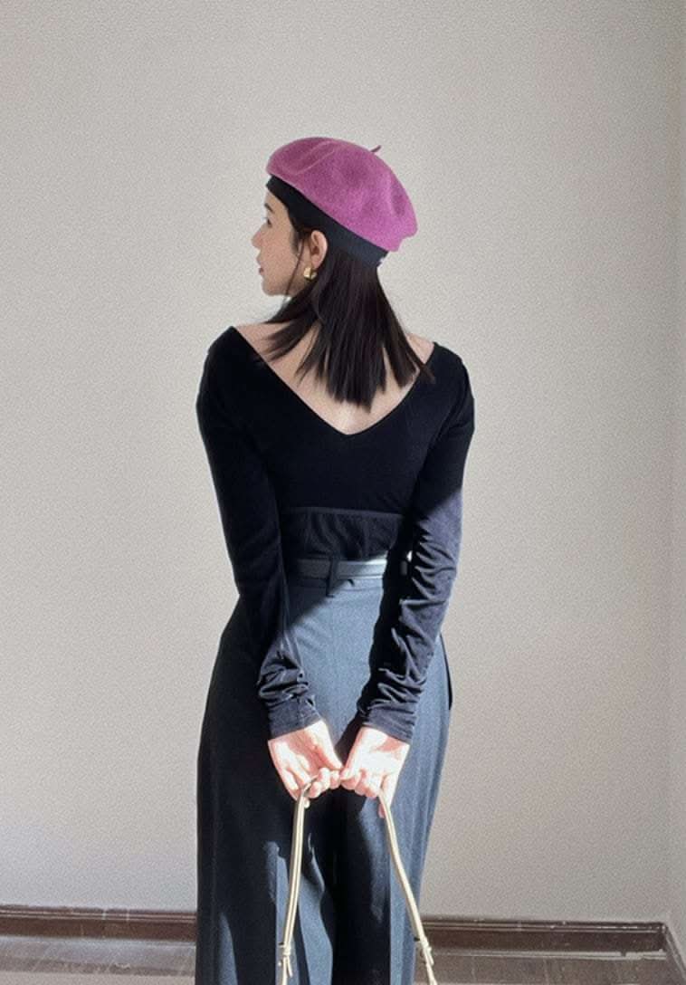 <インスタグラマー様ご愛用>変形デザインネックオープントップス - select store mirror me<インスタグラマー様ご愛用>変形デザインネックオープントップス194864611mirror meselect store mirror me194864611S