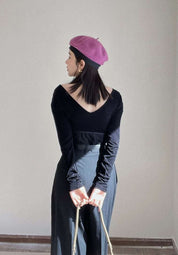 <インスタグラマー様ご愛用>変形デザインネックオープントップス - select store mirror me<インスタグラマー様ご愛用>変形デザインネックオープントップス194864611mirror meselect store mirror me194864611S