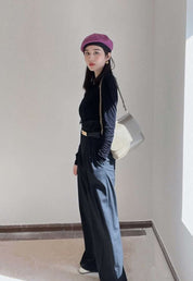 <インスタグラマー様ご愛用>変形デザインネックオープントップス - select store mirror me<インスタグラマー様ご愛用>変形デザインネックオープントップス194864611mirror meselect store mirror me194864611S