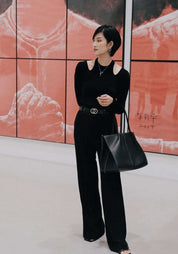 <インスタグラマー様ご愛用>変形デザインネックオープントップス - select store mirror me<インスタグラマー様ご愛用>変形デザインネックオープントップス194864611mirror meselect store mirror me194864611S