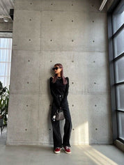 <インスタグラマー様ご愛用>変形デザインネックオープントップス - select store mirror me<インスタグラマー様ご愛用>変形デザインネックオープントップス194864611mirror meselect store mirror me194864611S