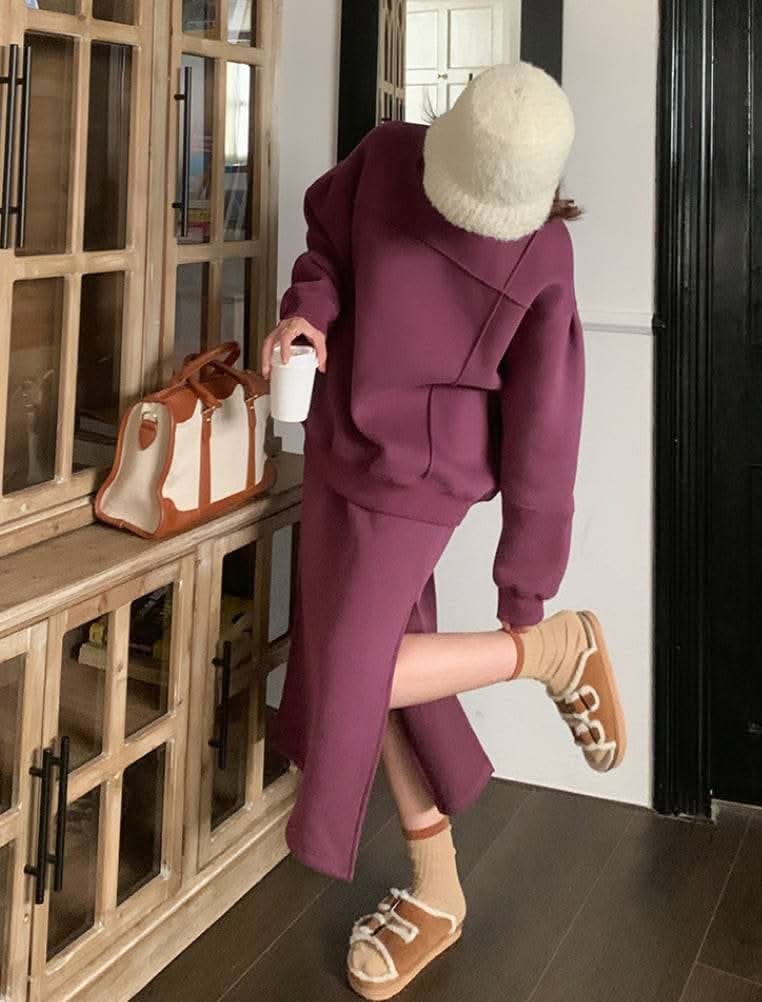 【動画あり】パープルスウェットスリットスカートセットアップ - select store mirror me【動画あり】パープルスウェットスリットスカートセットアップ195721319mirror meselect store mirror me195721319S