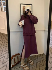 【動画あり】パープルスウェットスリットスカートセットアップ - select store mirror me【動画あり】パープルスウェットスリットスカートセットアップ195721319mirror meselect store mirror me195721319S