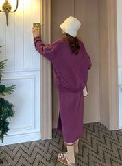 【動画あり】パープルスウェットスリットスカートセットアップ - select store mirror me【動画あり】パープルスウェットスリットスカートセットアップ195721319mirror meselect store mirror me195721319S