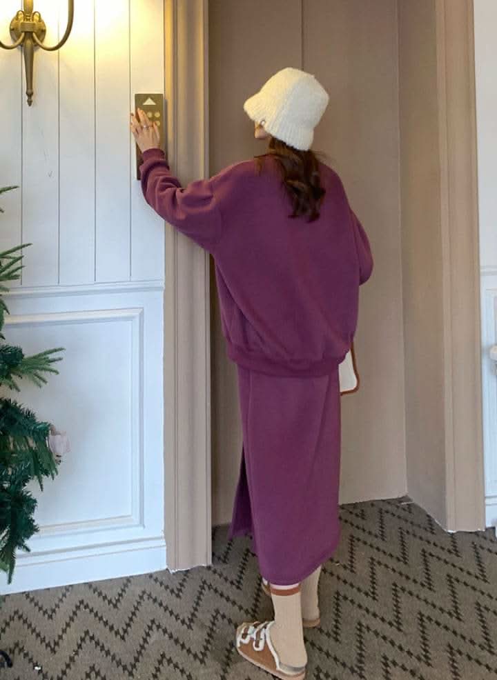 【動画あり】パープルスウェットスリットスカートセットアップ - select store mirror me【動画あり】パープルスウェットスリットスカートセットアップ195721319mirror meselect store mirror me195721319S