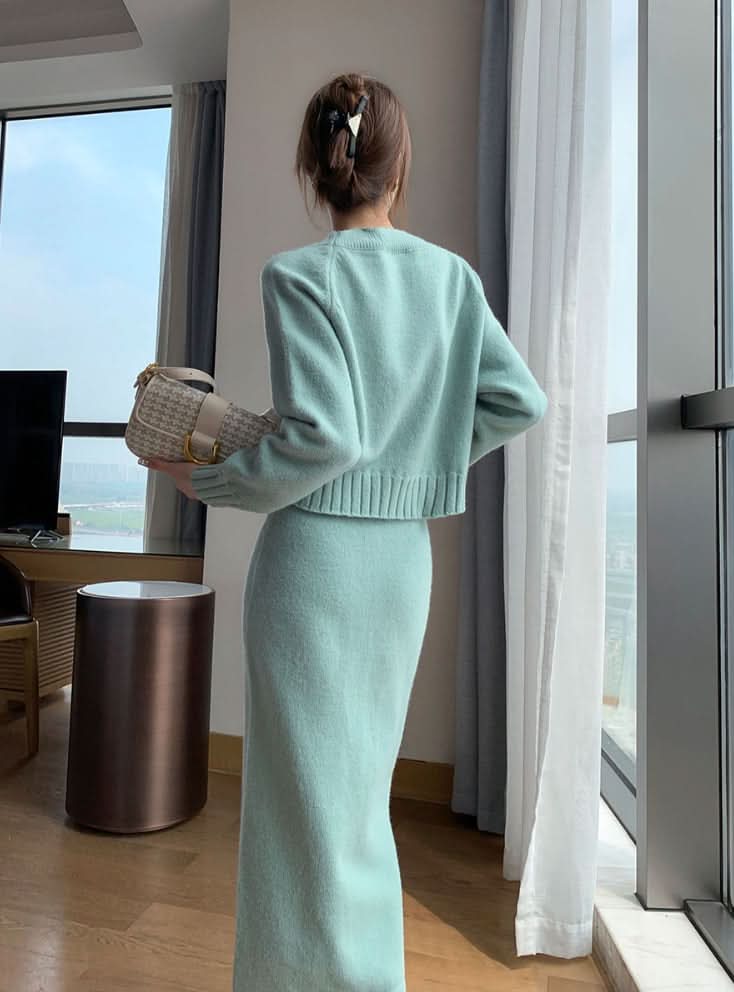 マリンスカイブルースカートセットアップ - select store mirror meマリンスカイブルースカートセットアップ195726502mirror meselect store mirror me195726502S