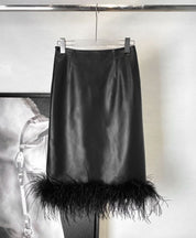 【レア】本革&リアルフェザーモードスカートセットアップ - select store mirror me【レア】本革&リアルフェザーモードスカートセットアップ195729000mirror meselect store mirror me195729000S