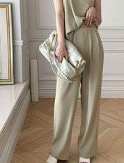 ノースリーブタックパンツセットアップ - select store mirror meノースリーブタックパンツセットアップ198875746mirror meselect store mirror me198875746S