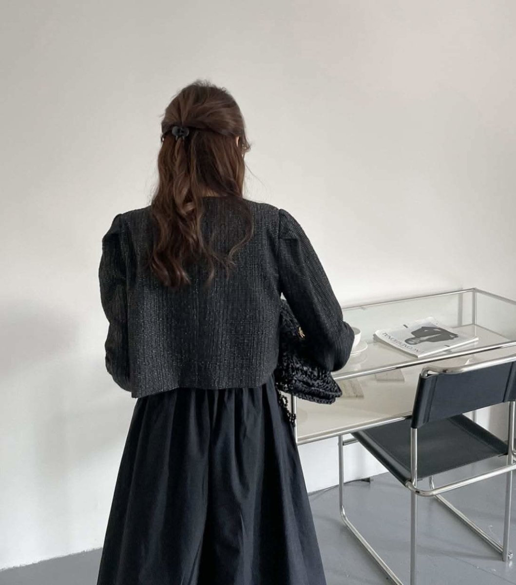 【動画あり】ブラックツイードワンピース&ジャケットセットアップ - select store mirror me【動画あり】ブラックツイードワンピース&ジャケットセットアップ199275186mirror meselect store mirror me199275186S