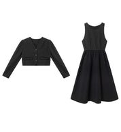 【動画あり】ブラックツイードワンピース&ジャケットセットアップ - select store mirror me【動画あり】ブラックツイードワンピース&ジャケットセットアップ199275186mirror meselect store mirror me199275186S