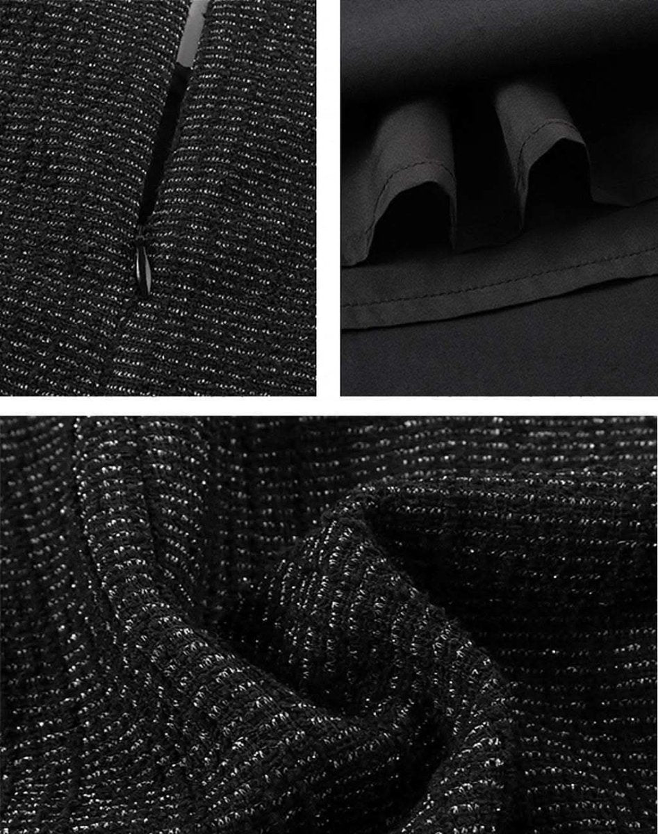 【動画あり】ブラックツイードワンピース&ジャケットセットアップ - select store mirror me【動画あり】ブラックツイードワンピース&ジャケットセットアップ199275186mirror meselect store mirror me199275186S