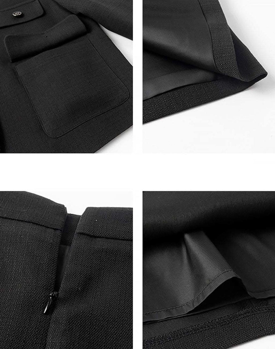 【動画あり】バイカラーストレートミニスカートセットアップ - select store mirror me【動画あり】バイカラーストレートミニスカートセットアップ199279654mirror meselect store mirror me199279654XS