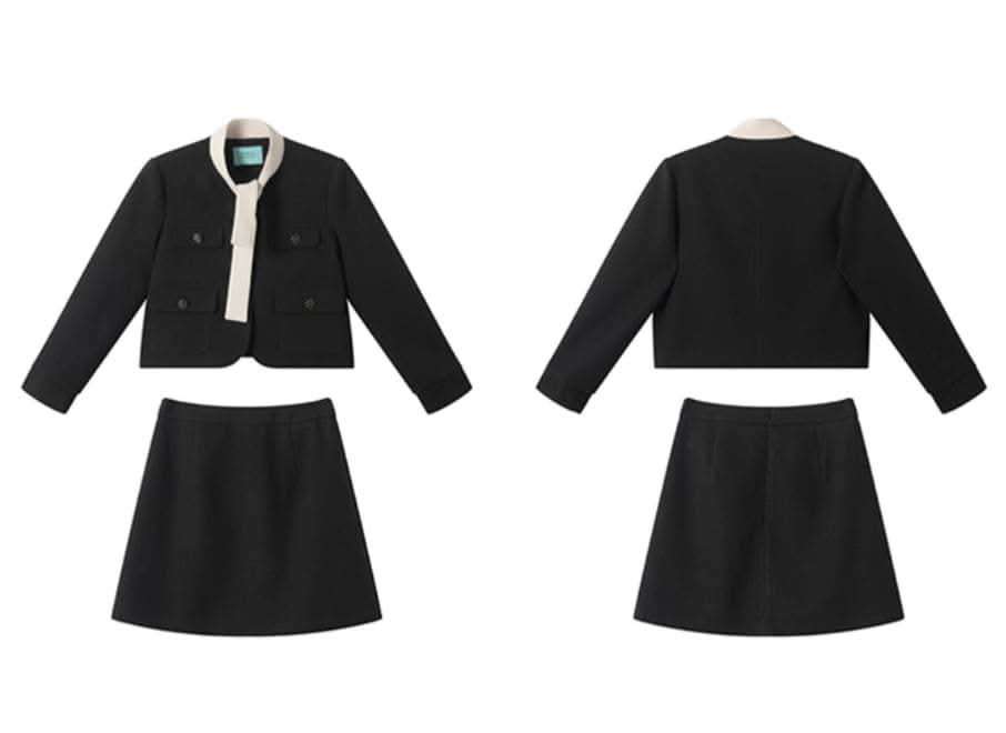 【動画あり】バイカラーストレートミニスカートセットアップ - select store mirror me【動画あり】バイカラーストレートミニスカートセットアップ199279654mirror meselect store mirror me199279654XS