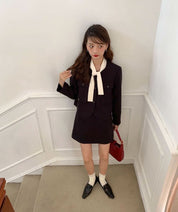 【動画あり】バイカラーストレートミニスカートセットアップ - select store mirror me【動画あり】バイカラーストレートミニスカートセットアップ199279654mirror meselect store mirror me199279654XS