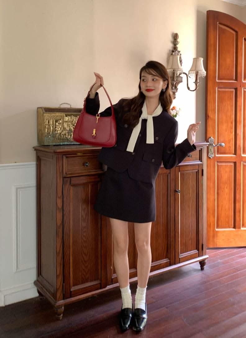 【動画あり】バイカラーストレートミニスカートセットアップ - select store mirror me【動画あり】バイカラーストレートミニスカートセットアップ199279654mirror meselect store mirror me199279654XS