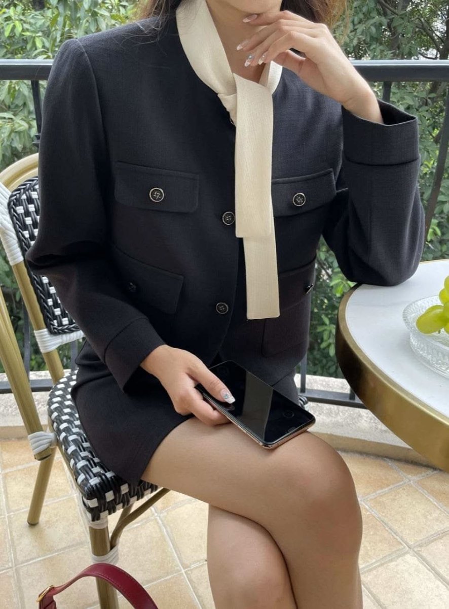 【動画あり】バイカラーストレートミニスカートセットアップ - select store mirror me【動画あり】バイカラーストレートミニスカートセットアップ199279654mirror meselect store mirror me199279654XS