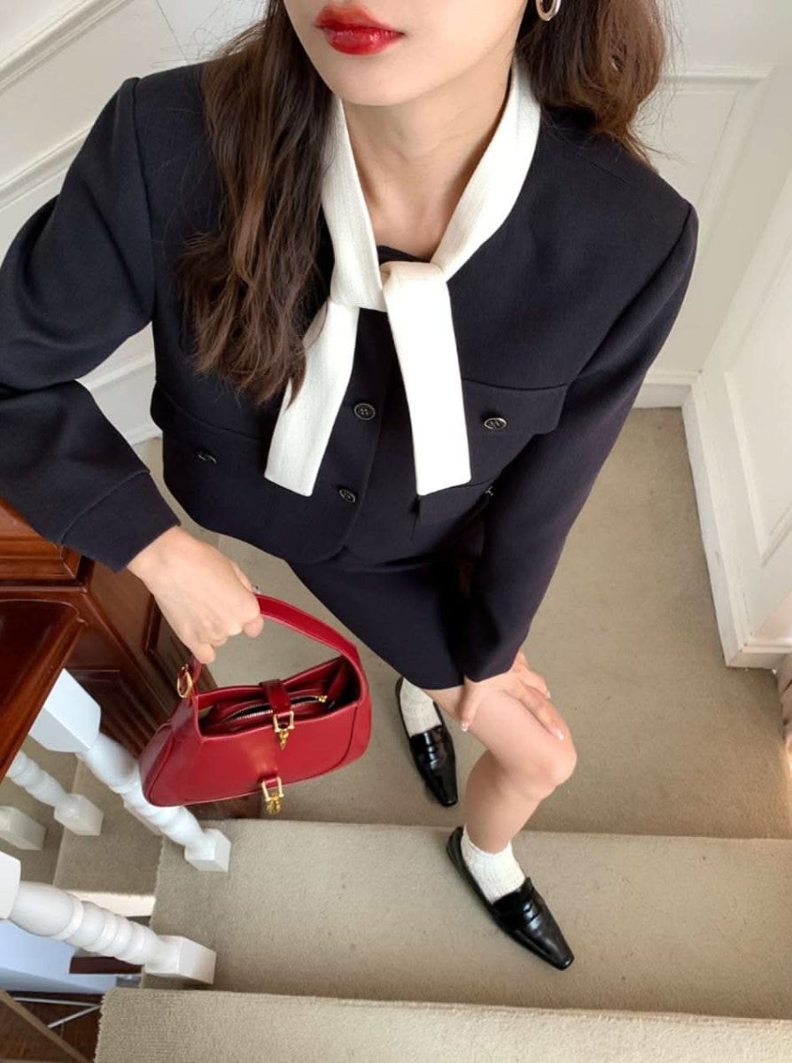 【動画あり】バイカラーストレートミニスカートセットアップ - select store mirror me【動画あり】バイカラーストレートミニスカートセットアップ199279654mirror meselect store mirror me199279654XS