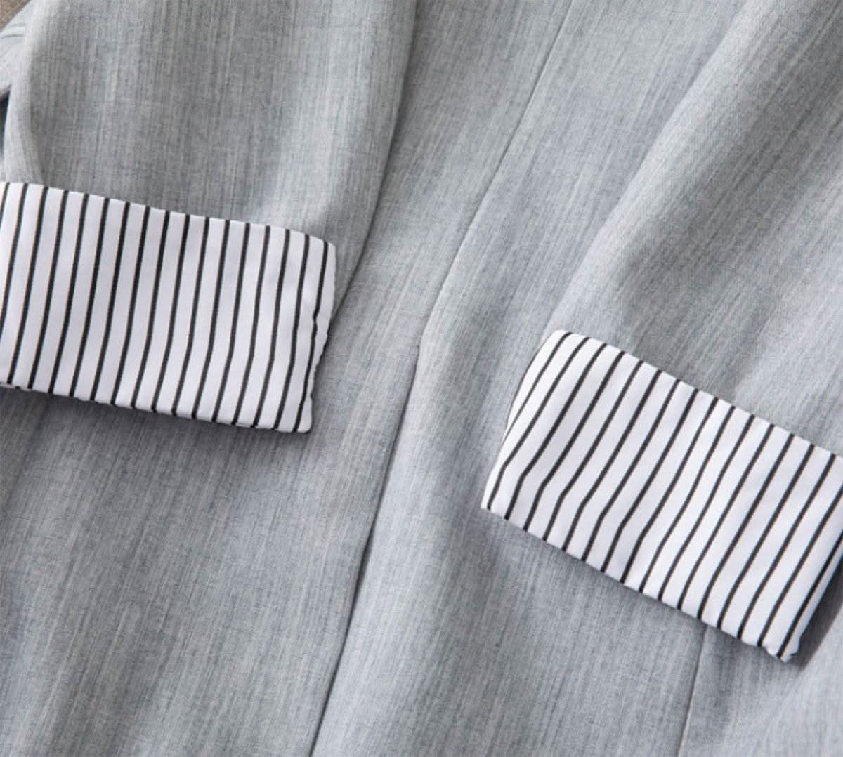 切り返し袖ストライプ美ラインジャケット 2色展開 - select store mirror me切り返し袖ストライプ美ラインジャケット 2色展開103552515mirror meselect store mirror me103552515ベージュ S