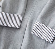 切り返し袖ストライプ美ラインジャケット 2色展開 - select store mirror me切り返し袖ストライプ美ラインジャケット 2色展開103552515mirror meselect store mirror me103552515ベージュ S