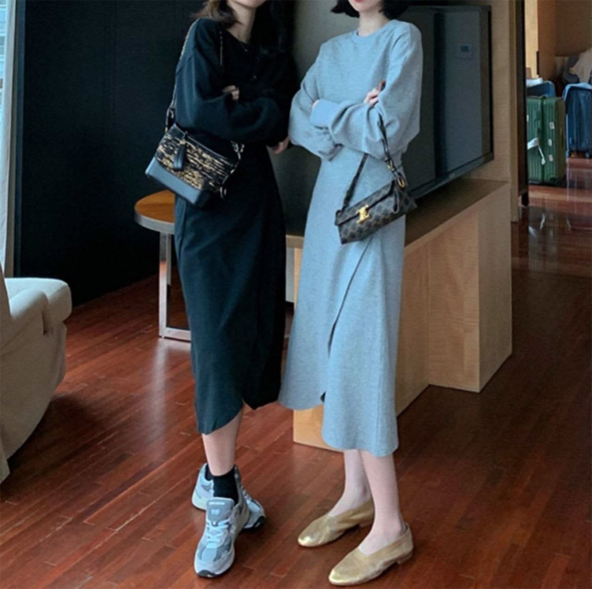 【動画あり】ウエストリボンラップデザインコットンワンピース 2色展開 - select store mirror me【動画あり】ウエストリボンラップデザインコットンワンピース 2色展開103567413mirror meselect store mirror me103567413グレー S