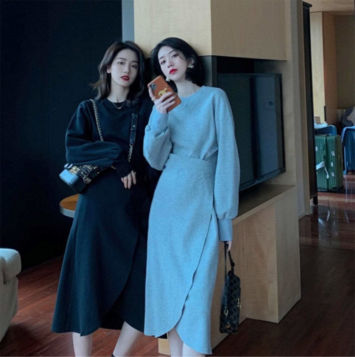 【動画あり】ウエストリボンラップデザインコットンワンピース 2色展開 - select store mirror me【動画あり】ウエストリボンラップデザインコットンワンピース 2色展開103567413mirror meselect store mirror me103567413グレー S