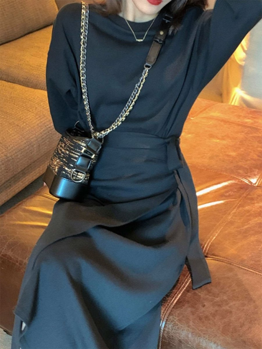 【動画あり】ウエストリボンラップデザインコットンワンピース 2色展開 - select store mirror me【動画あり】ウエストリボンラップデザインコットンワンピース 2色展開103567413mirror meselect store mirror me103567413グレー S