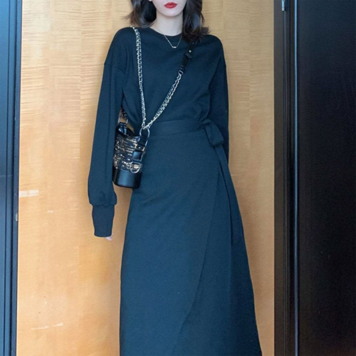 【動画あり】ウエストリボンラップデザインコットンワンピース 2色展開 - select store mirror me【動画あり】ウエストリボンラップデザインコットンワンピース 2色展開103567413mirror meselect store mirror me103567413グレー S