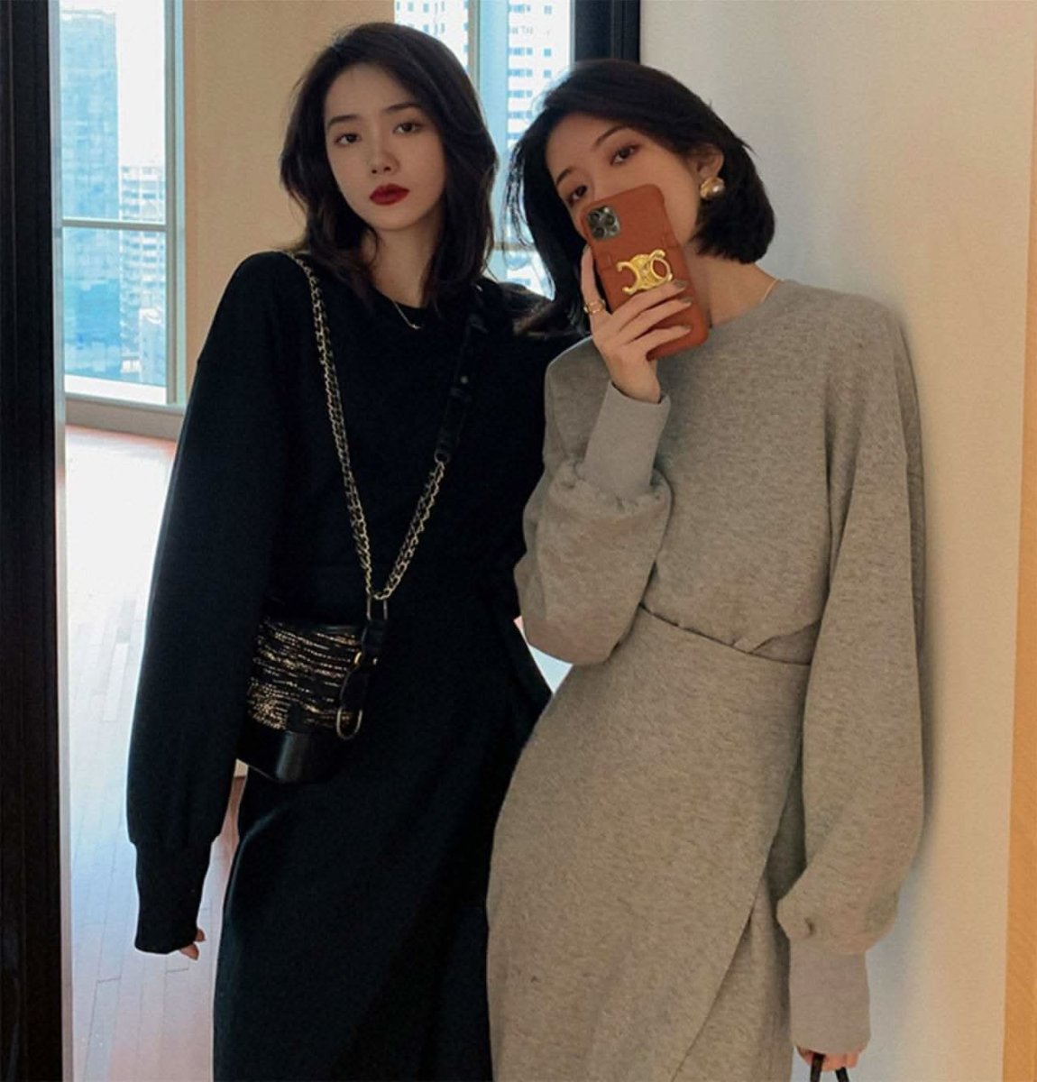 【動画あり】ウエストリボンラップデザインコットンワンピース 2色展開 - select store mirror me【動画あり】ウエストリボンラップデザインコットンワンピース 2色展開103567413mirror meselect store mirror me103567413グレー S