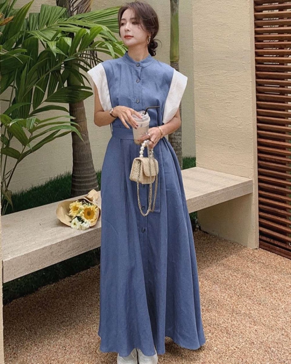 【動画あり】デザインスリーブ切り替えノーカラーワンピース 2色展開 - select store mirror me【動画あり】デザインスリーブ切り替えノーカラーワンピース 2色展開128835938mirror meselect store mirror me128835938ベージュ S