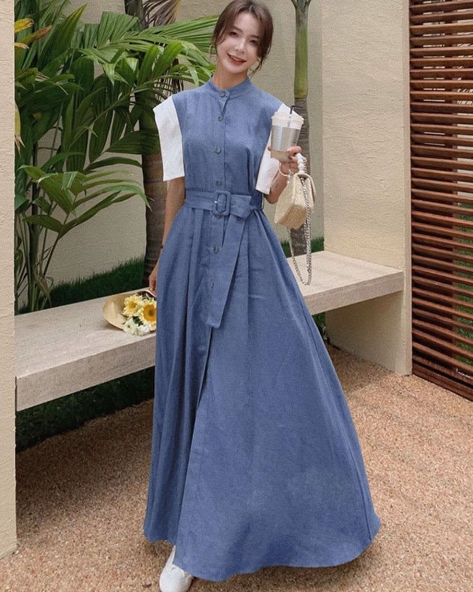 【動画あり】デザインスリーブ切り替えノーカラーワンピース 2色展開 - select store mirror me【動画あり】デザインスリーブ切り替えノーカラーワンピース 2色展開128835938mirror meselect store mirror me128835938ベージュ S