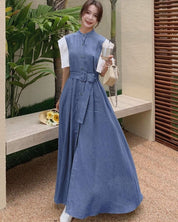 【動画あり】デザインスリーブ切り替えノーカラーワンピース 2色展開 - select store mirror me【動画あり】デザインスリーブ切り替えノーカラーワンピース 2色展開128835938mirror meselect store mirror me128835938ベージュ S