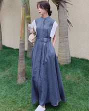 【動画あり】デザインスリーブ切り替えノーカラーワンピース 2色展開 - select store mirror me【動画あり】デザインスリーブ切り替えノーカラーワンピース 2色展開128835938mirror meselect store mirror me128835938ベージュ S