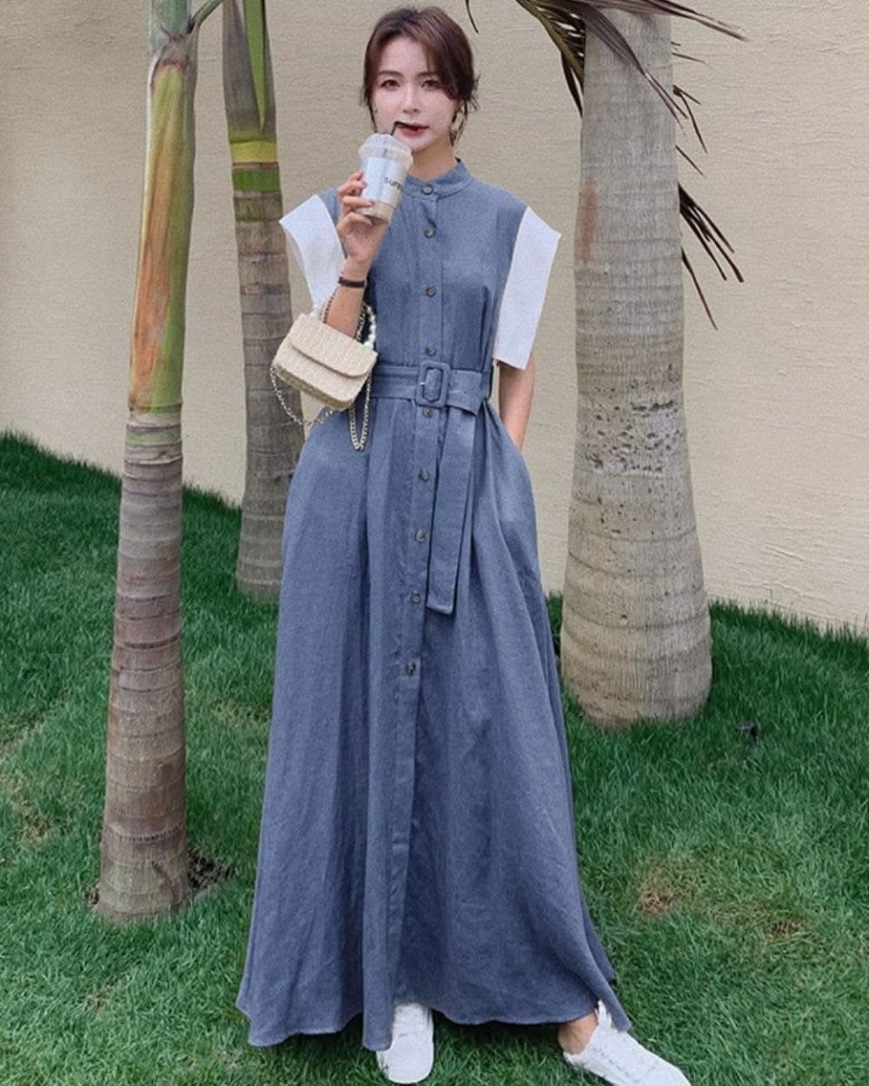 【動画あり】デザインスリーブ切り替えノーカラーワンピース 2色展開 - select store mirror me【動画あり】デザインスリーブ切り替えノーカラーワンピース 2色展開128835938mirror meselect store mirror me128835938ベージュ S