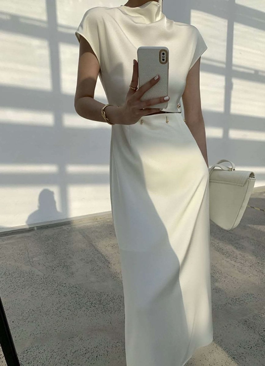 【動画あり】ウエストデザインバックルワンピース 2色展開 - select store mirror me【動画あり】ウエストデザインバックルワンピース 2色展開130087109mirror meselect store mirror me130087109ベージュ S