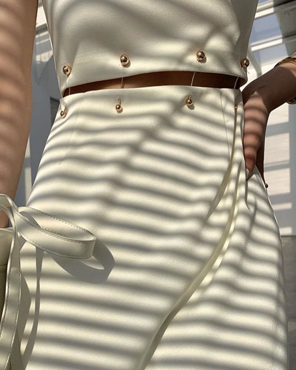 【動画あり】ウエストデザインバックルワンピース 2色展開 - select store mirror me【動画あり】ウエストデザインバックルワンピース 2色展開130087109mirror meselect store mirror me130087109ベージュ S