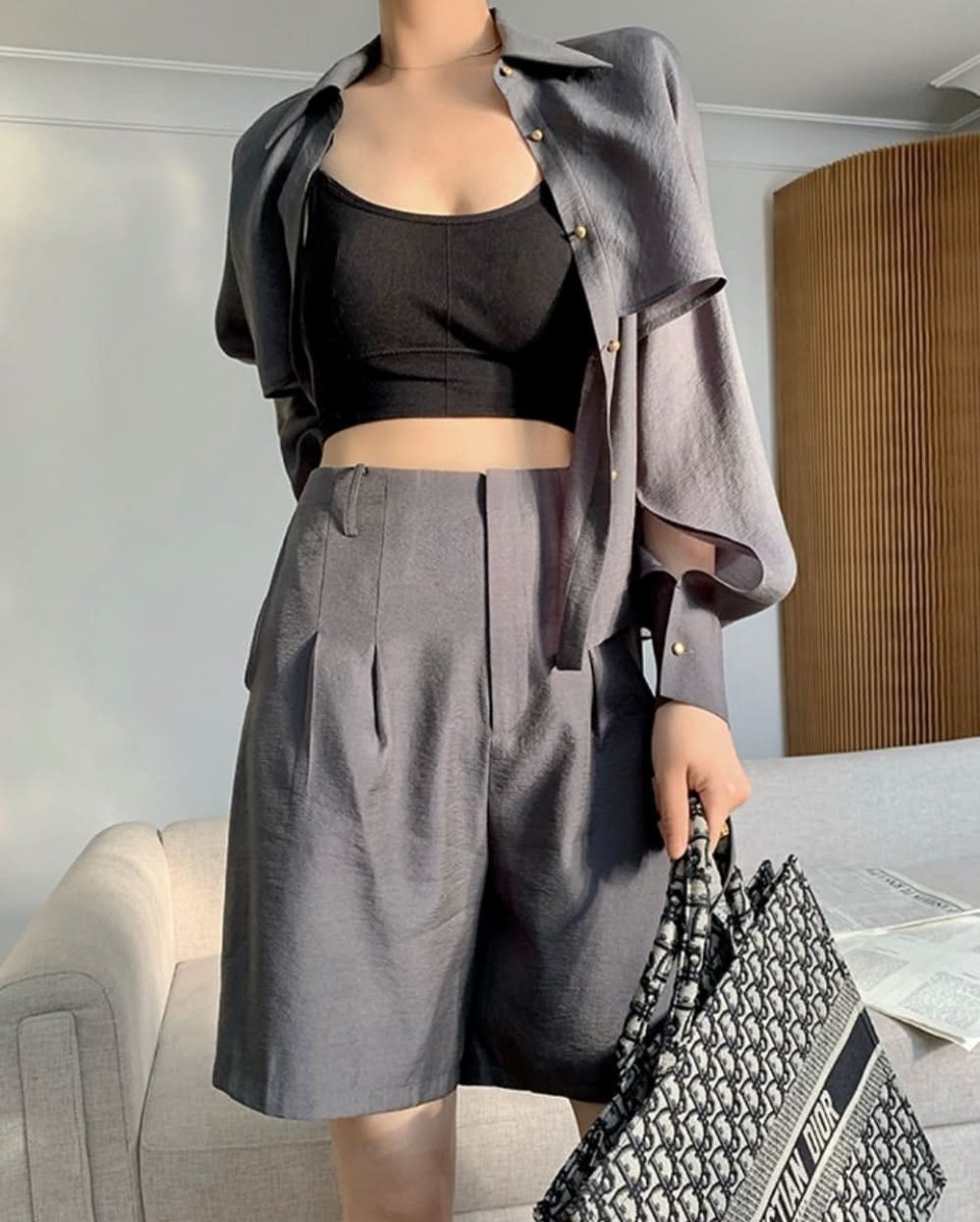 上質特殊デザインシャツ&パンツセットアップ 2色展開 - select store mirror me上質特殊デザインシャツ&パンツセットアップ 2色展開130091933mirror meselect store mirror me130091933イエロー S