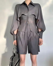 上質特殊デザインシャツ&パンツセットアップ 2色展開 - select store mirror me上質特殊デザインシャツ&パンツセットアップ 2色展開130091933mirror meselect store mirror me130091933イエロー S