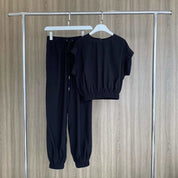 フレンチスリーブトップス&ジョガーパンツセットアップ 2色展開 - select store mirror meフレンチスリーブトップス&ジョガーパンツセットアップ 2色展開140550752mirror meselect store mirror me140550752ベージュ S