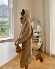 フードパーカー&デザインスカートセットアップ 2色展開 - select store mirror meフードパーカー&デザインスカートセットアップ 2色展開147033818mirror meselect store mirror me147033818ベージュ M