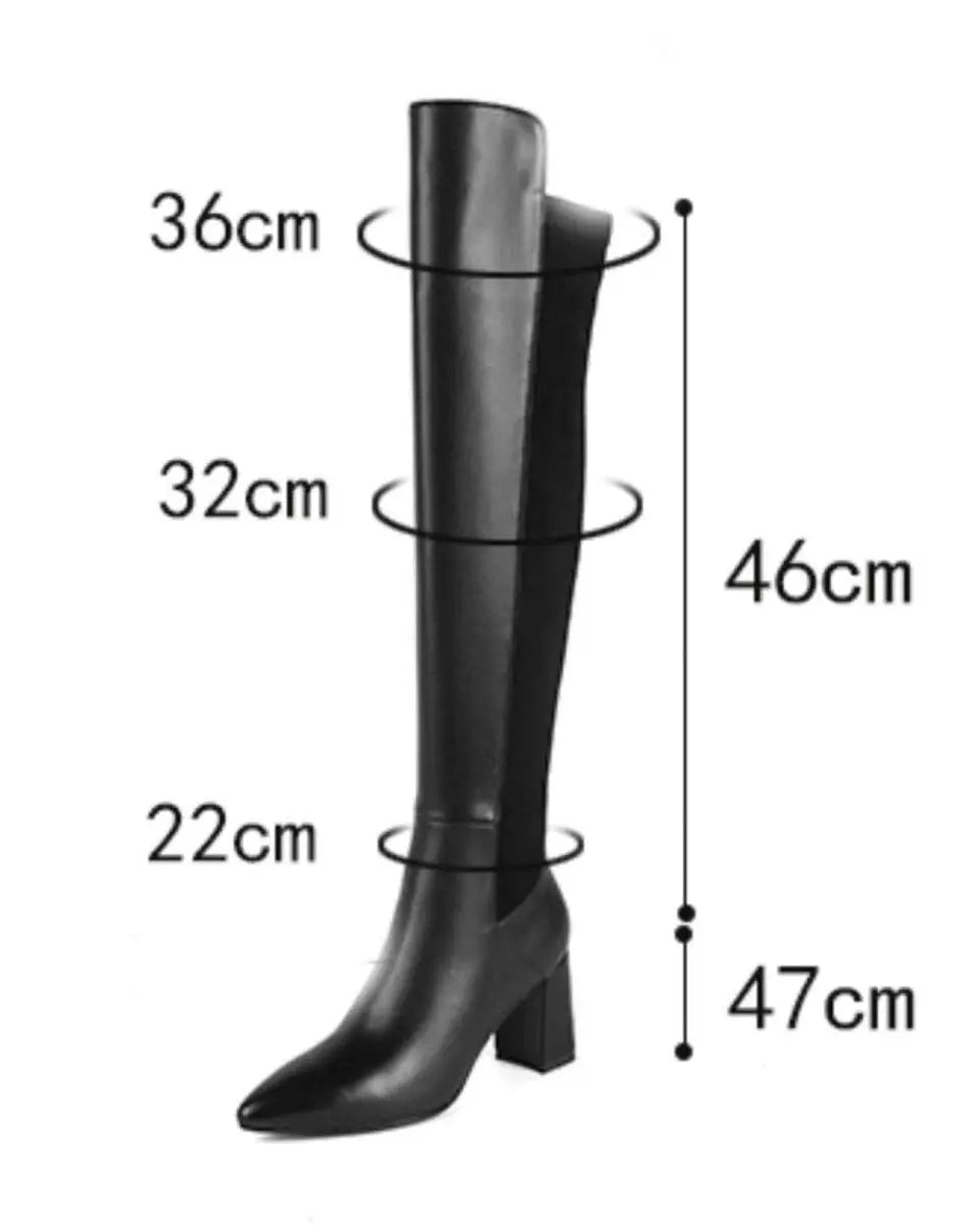 【本革】【動画あり】切り替えアシンメトリーブラックロングブーツ 2種展開 mirror me