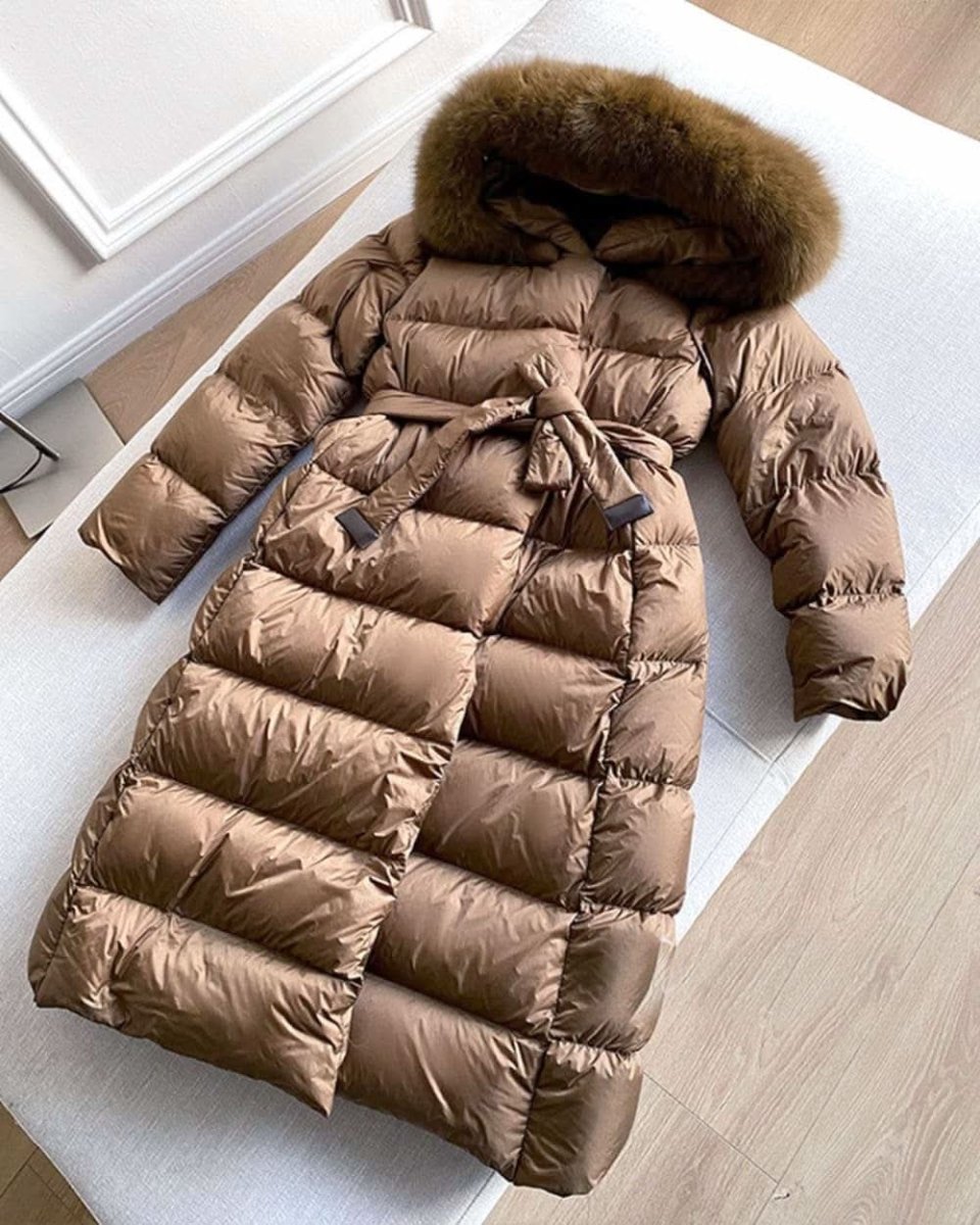 【高品質】【動画あり】ボリュームリアルファー付きロングダウンジャケット 2色展開 - select store mirror me【高品質】【動画あり】ボリュームリアルファー付きロングダウンジャケット 2色展開152089641mirror meselect store mirror me152089641ブロンズ S