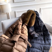 【高品質】【動画あり】ボリュームリアルファー付きロングダウンジャケット 2色展開 - select store mirror me【高品質】【動画あり】ボリュームリアルファー付きロングダウンジャケット 2色展開152089641mirror meselect store mirror me152089641ブロンズ S